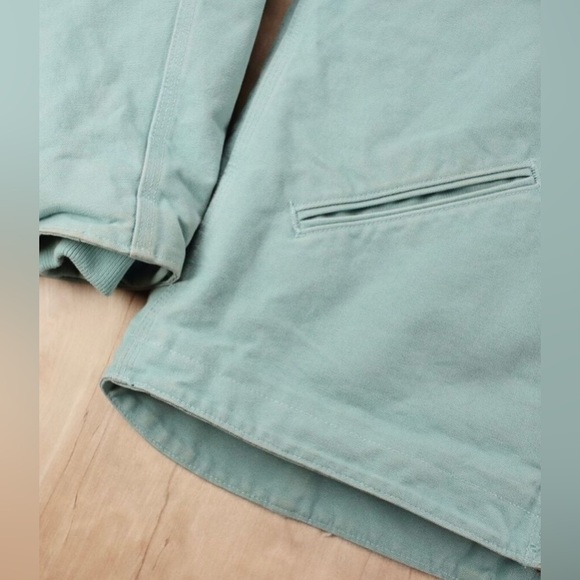 Carhartt Sherpa Lined Hooded Canvas Jacket - Picture 2 of 5